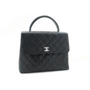 Chanel Vintage Pre-owned Laeder handvskor Black, Dam