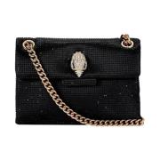 Kurt Geiger Mini Tyg Crossbody Väska Black, Dam