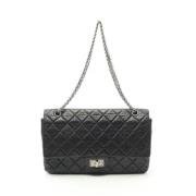 Chanel Vintage Pre-owned Laeder axelremsvskor Black, Dam