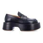 JW Anderson Platform Moccasin Skor för Kvinnor Black, Dam