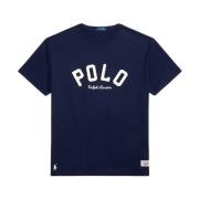 Ralph Lauren Marinblå skjorta med Classic Fit logotyp Blue, Herr