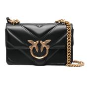 Pinko Antikguld Kärlek Mini Ljus Black, Dam