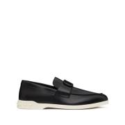 Valentino Garavani Svart Vit VLogo Signature Slip-On Skor Black, Herr