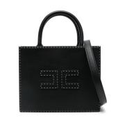 Elisabetta Franchi Svarta Väskor Kollektion Black, Dam