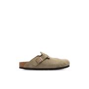 Birkenstock ‘Boston BS’ slides Beige, Dam