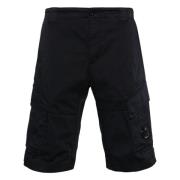 C.p. Company Blå Cargo Bermuda Shorts Blue, Herr