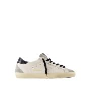 Golden Goose Vita lädersneakers med detaljer i mässing White, Herr