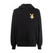 Amiri Hoodie med Cappuccio Stil Black, Herr