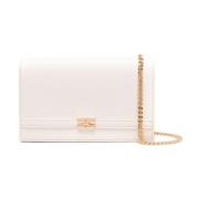 Elisabetta Franchi Kräm Skuldväska Dammode Beige, Dam