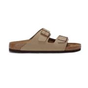 Birkenstock Arizona Mules för kvinnor Brown, Herr