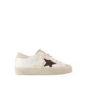 Golden Goose Vita Läderstjärnsneakers White, Dam