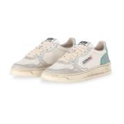 Autry Vintage Stil Sneaker Beige, Dam