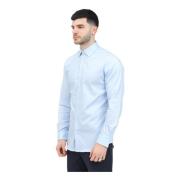 Selected Homme Blå Långärmad Skjorta Casual Chic Blue, Herr