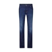 Tramarossa Slim-Fit 5-Ficka Dragkedja Jeans Blue, Herr