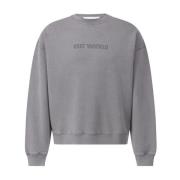 Axel Arigato Sweater med Logo och Modern Twist Gray, Herr