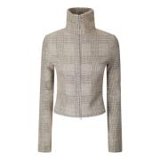 Our Legacy Slim Zip Cardigan Långärmad Beige, Dam