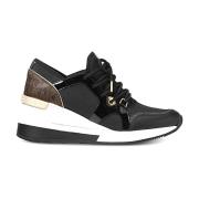 Michael Kors Casual Sneakers för Vardagsbruk Black, Dam