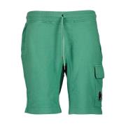 C.p. Company Stiliga Bermuda Shorts för Män Green, Herr