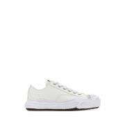 Mihara Yasuhiro Stiliga vita canvas sneakers White, Herr