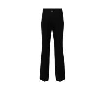 Twinset Svarta Skinny Byxor Black, Dam