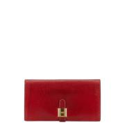 Hermès Vintage Pre-owned Laeder plnbcker Red, Dam