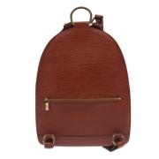 Louis Vuitton Vintage Pre-owned Laeder ryggsckar Brown, Dam