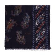 Etro Tryckt scarf Multicolor, Herr