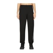 Moncler Logo Print Track Pants Black, Herr