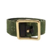 Louis Vuitton Vintage Pre-owned Canvas skrp Green, Unisex