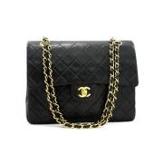 Chanel Vintage Pre-owned Laeder chanel-vskor Black, Dam