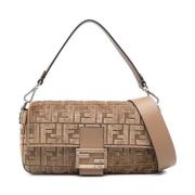 Fendi Stiliga Väskor Kollektion Brown, Dam