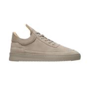 Filling Pieces Låg Topp Mocka Tonal Jord Sneakers Brown, Herr