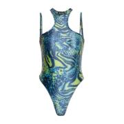 Versace Jeans Couture Djurmönstrad body Multicolor, Dam