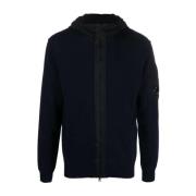 C.P. Company Sweatshirt med dragkedja &amp;amp;amp; Hoodies Blue, Herr