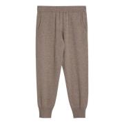 Brunello Cucinelli Joggingbyxor för aktiv livsstil Brown, Dam