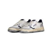 Autry Vintage Läder Sneakers Gray, Dam