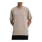 Calvin Klein Beige Bomull T-shirt - Rak passform Beige, Herr