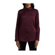 Ralph Lauren Lauren Skjortor Bordeaux Red, Dam