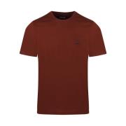 C.p. Company Sable Logo Patch T-Shirt Brown, Herr