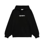 Carhartt Wip Huvtröja Hits Sweatshirt Black, Herr