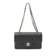 Chanel Vintage Pre-owned Laeder axelremsvskor Black, Dam