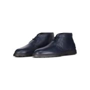 Tod's Hybrid Chukka Boots med gummisula Blue, Herr