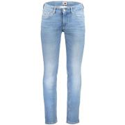 Tommy Hilfiger Slim Jeans Tvättad Effekt 5 Fickor Blue, Herr