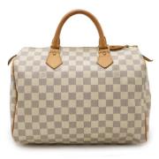 Louis Vuitton Vintage Pre-owned Canvas handvskor Beige, Dam