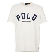 Ralph Lauren T-Shirt Scritta White, Herr