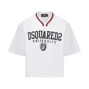 Dsquared2 Stilfull Modekläder Kollektion White, Herr