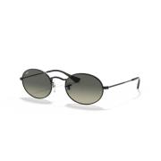 Ray-Ban Oval Rb3547N Solglasögon Black, Unisex