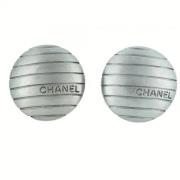 Chanel Vintage Pre-owned Metall chanel-smycken Gray, Dam