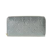 Louis Vuitton Vintage Pre-owned Laeder plnbcker Gray, Unisex