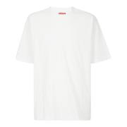 Diesel Broderad Logotyp Bomull T-shirt White, Herr